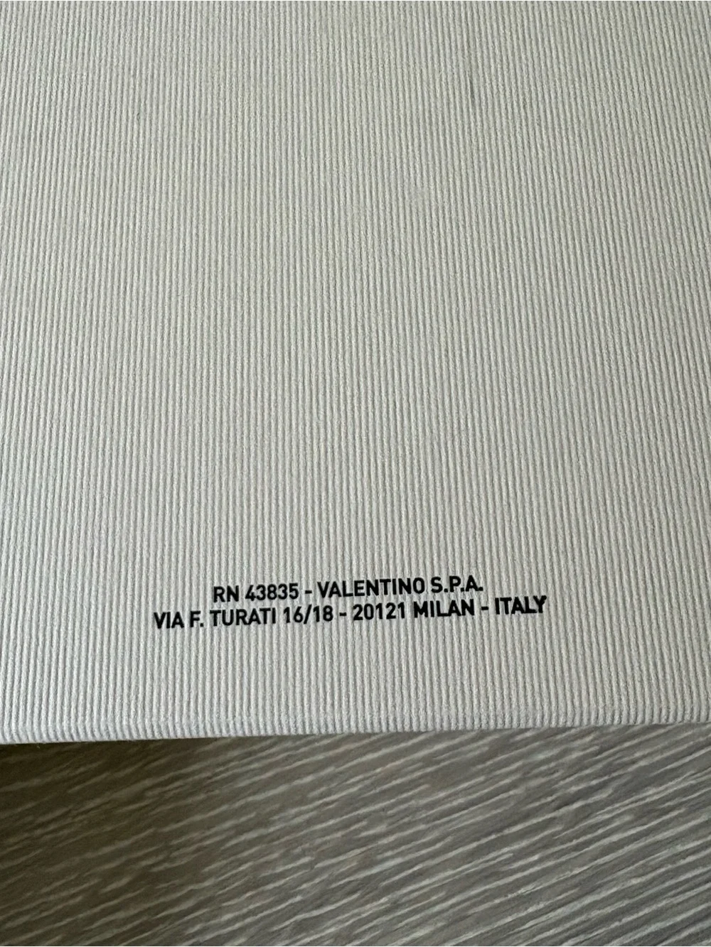 Valentino Garavani jewelry gift box box